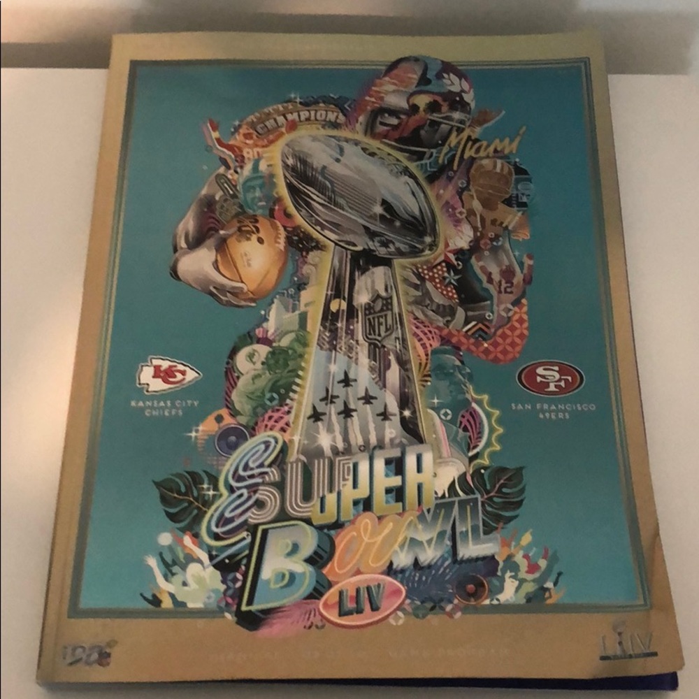 OBO Super Bowl LIV game program